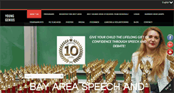 Desktop Screenshot of bayareadebate.com
